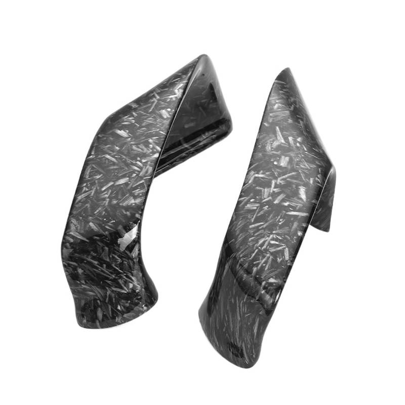 Windschutzscheiben Aerodynamische Winglets Windschutzscheibe Verkleidung Flügel Motorrad Zubehör Für Für YZF-R1M 2015-2022 Für YZF-R6 2017-2022 Windschild(Forged Pattern) von PLKPVHVZNM