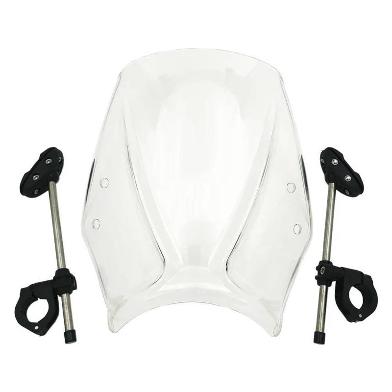 Windschutzscheiben Für CB1100EX Für CB 1100EX Mit Unterstützung Rahmen Windschutzscheibe Wind Deflectore Windschutzscheibe Spoiler Windschild(Style 04) von PLKPVHVZNM