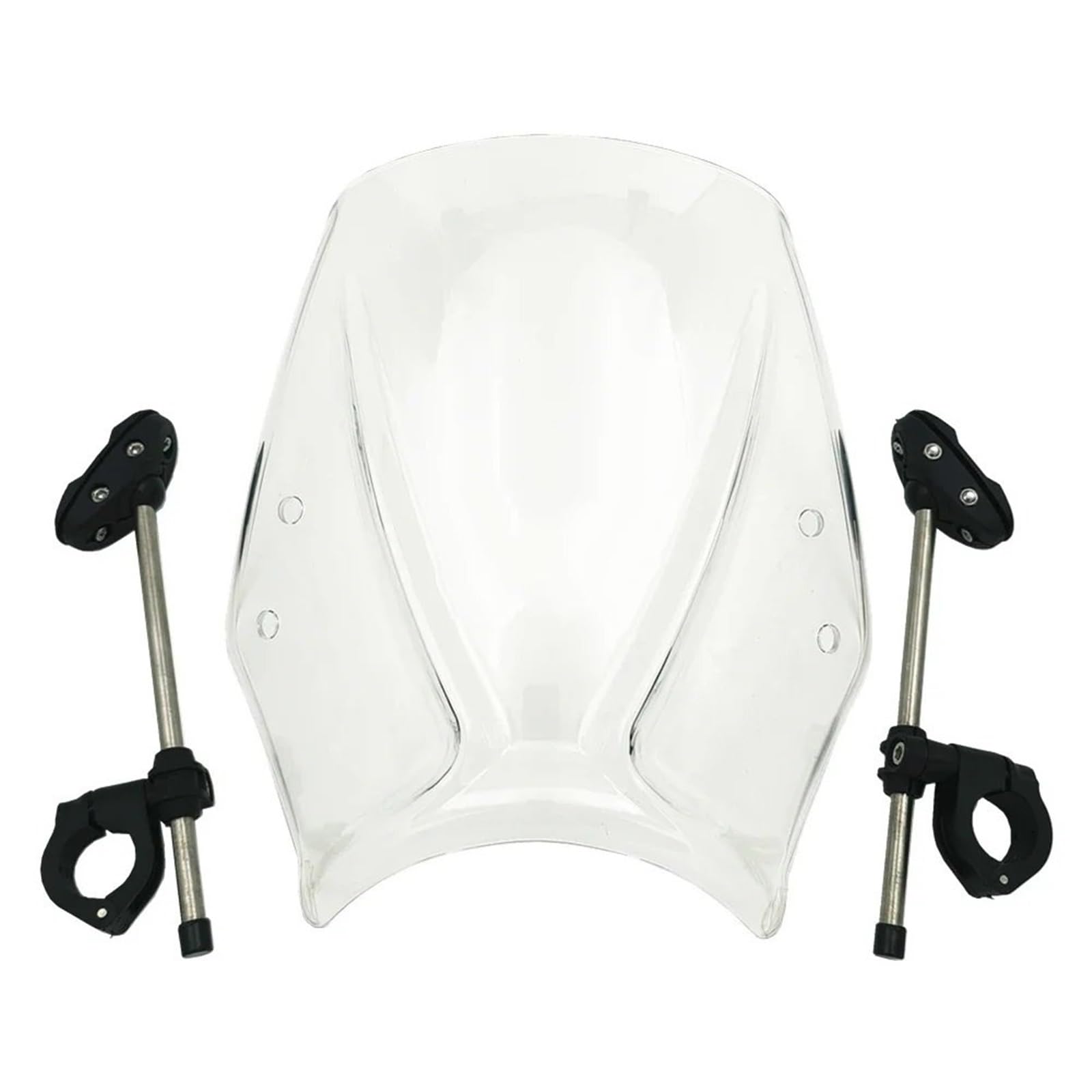 Windschutzscheiben Für CB300F Für CB 300F Modifikation Mit Unterstützung Rahmen Windschutzscheibe Wind Deflectore Windschutzscheibe Spoiler Motorrad Windschild(Style 04) von PLKPVHVZNM
