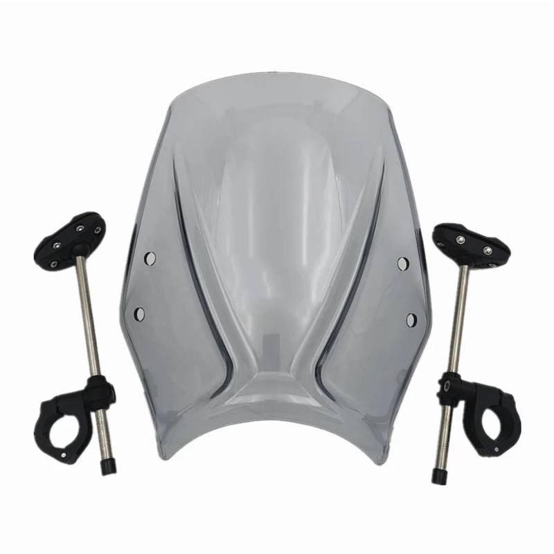Windschutzscheiben Für CB300F Für CB 300F Modifikation Mit Unterstützung Rahmen Windschutzscheibe Wind Deflectore Windschutzscheibe Spoiler Motorrad Windschild(Style 05) von PLKPVHVZNM