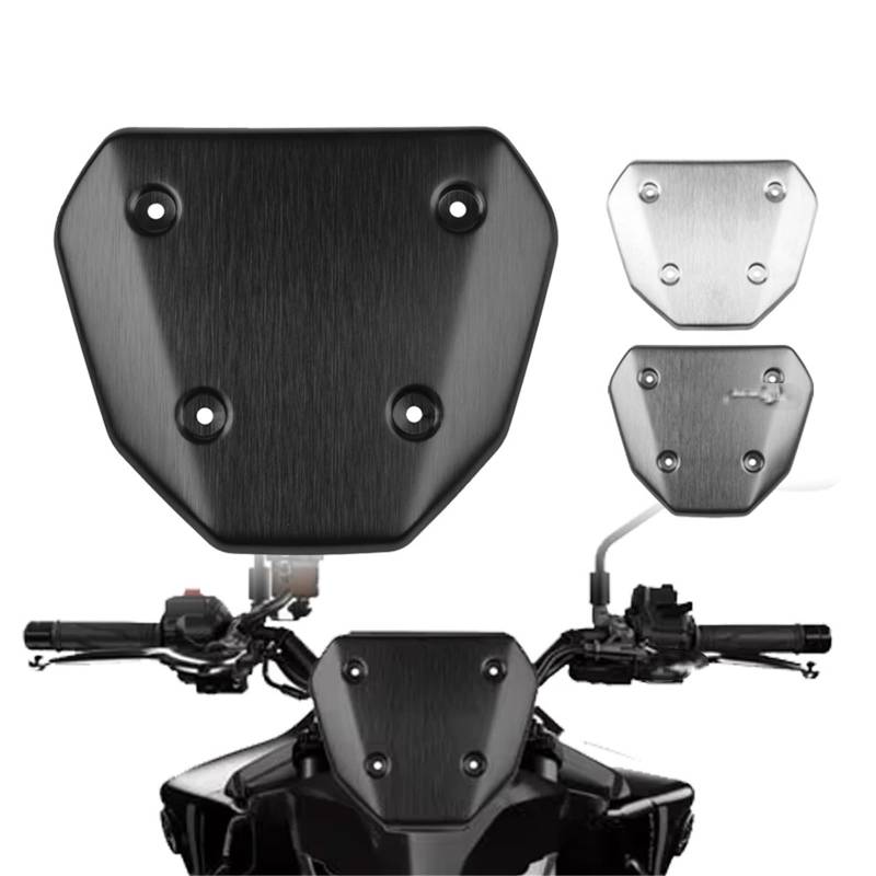 Windschutzscheiben Für Für MT09 Für MT-09 SP 2024 Aluminium Windschutz Motorrad Windschutzscheibe Front Wind Verkleidung Bildschirm Windschild(Bracket Only) von PLKPVHVZNM