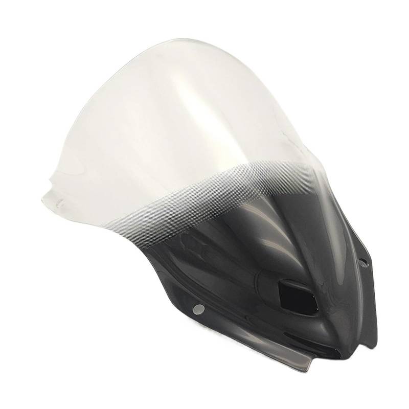 Windschutzscheiben Für Kawasaki Für ZX10R Für ZX 10R 2017-2020 Windschutzscheibe Wind Deflectore Blase Windschutzscheibe Spoiler Visier Rauch Schwarz Motorrad Windschild(Clear) von PLKPVHVZNM