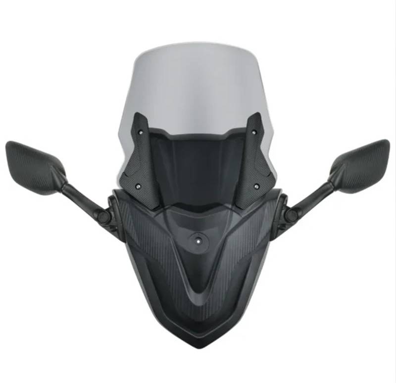 Windschutzscheiben Für Nmax155 Für Nmax 150 Für NMAX 2020-2024 Windschutzscheibe Windschutz Windabweiser Windschild(Long Mirror Clear W) von PLKPVHVZNM