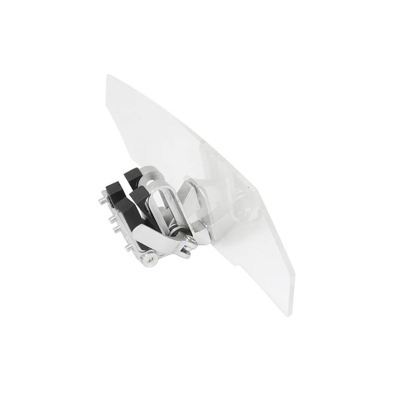 Windschutzscheiben Für R1200GS Universal Motorrad Riser Clip Auf Windschutzscheibe Windschutzscheibe Verlängerung Spoiler Air Deflektor Windschild(Clear) von PLKPVHVZNM