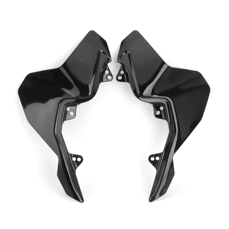 Windschutzscheiben Für R1250RT Für R 1250 RT 2021-2023 Motorrad Zubehör Acryl Seite Windschutz Handschutz Windabweiser Windschild(Black) von PLKPVHVZNM