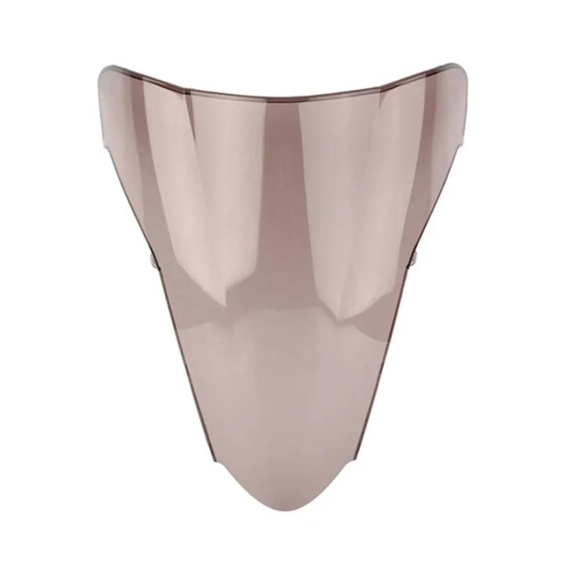 Windschutzscheiben Für VFR800 Für VFR 800 2002-2012 Motorrad Double Bubble Windschutzscheibe Deflektor Schutz Wind Bildschirm Windschild(Smoke) von PLKPVHVZNM