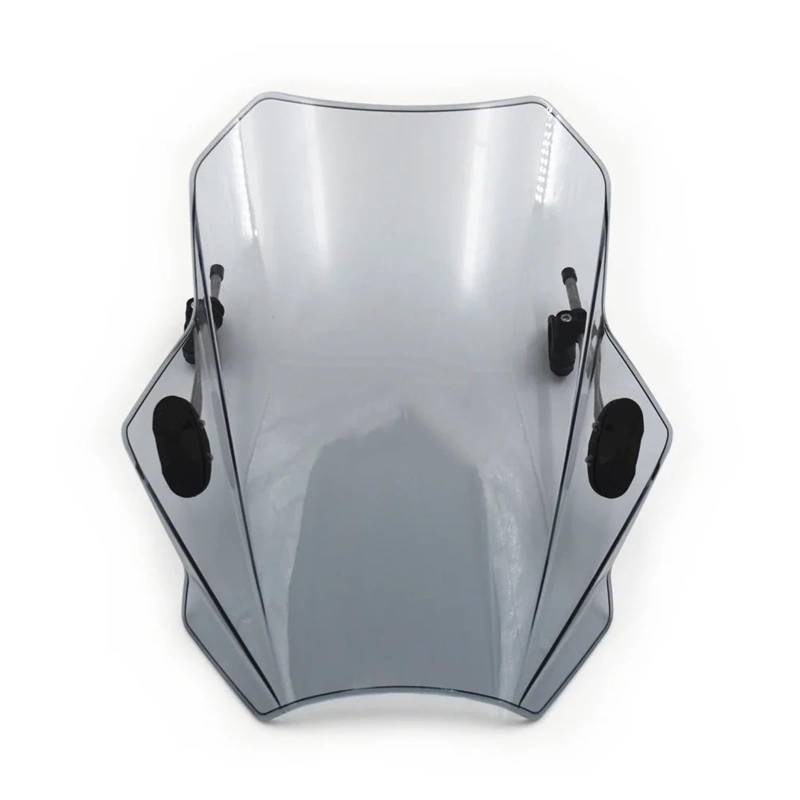 Windschutzscheiben Für XJR-1300 Für XJR1300 Windschutzscheibe Wind Deflectore Mit Unterstützung Rahmen Windschutzscheibe Schwarz Klar Motorrad Windschild(Style2) von PLKPVHVZNM