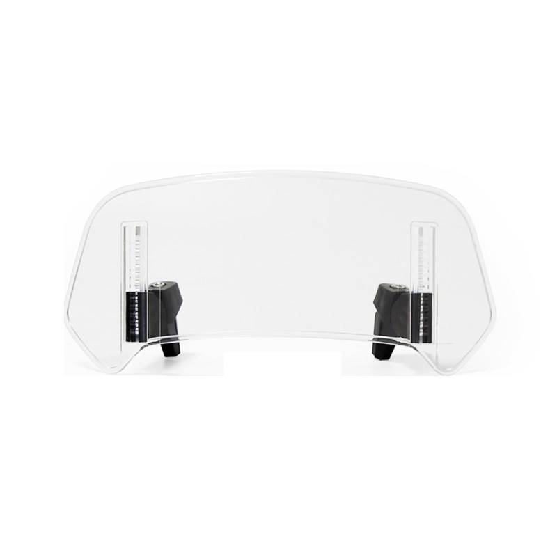 Windschutzscheiben Motorrad Sport Windschutzscheibe Visier Deflektor Windschutz Für Benelli Für TRK502X TRK251X TRK702X TRK 251 702 800 502 X Windschild(A Large Transparent) von PLKPVHVZNM