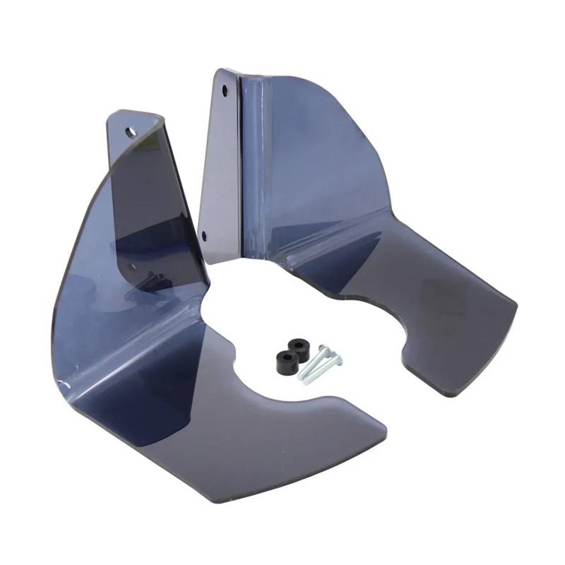 Windschutzscheiben Motorrad Verkleidung Windschutzscheibe Windschutz Windabweiser HandShield Handschutz Für Tiger 800 Für XRX 2015-2017 Windschild(Transparent Blue) von PLKPVHVZNM