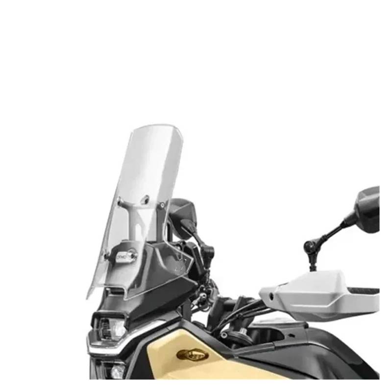 Windschutzscheiben Windschutzscheibe Motorrad Erhöhung Und Verbreiterung Windschutzscheibe Änderung Zubehör Für CFMOTO Für 450MT 2024 Windschild(Orange) von PLKPVHVZNM