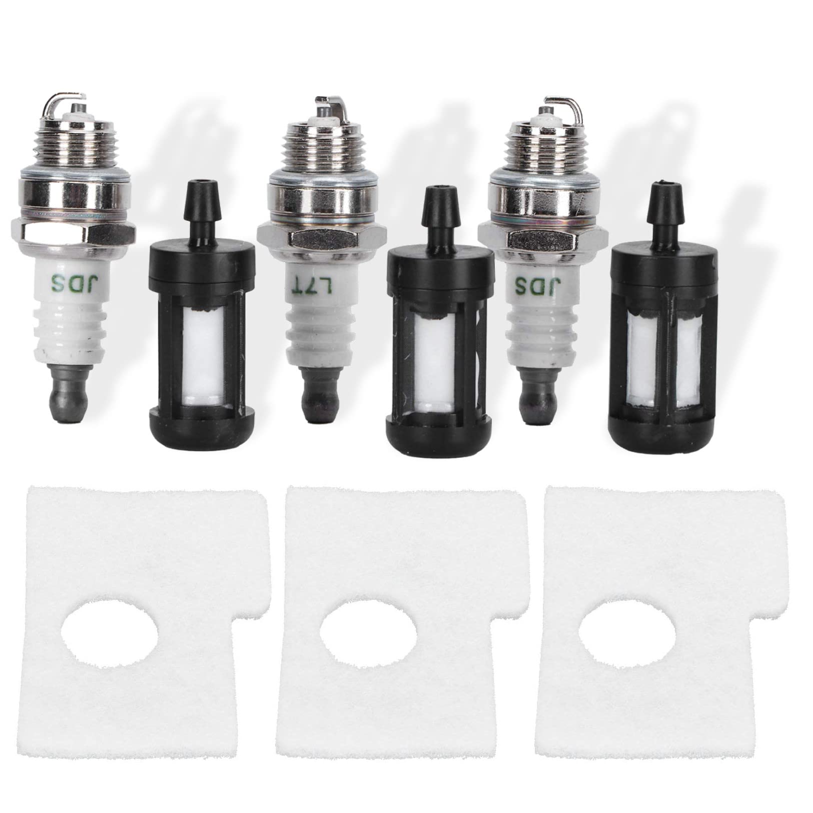 Luft-Kraftstofffilter-Zündkerzen-Kit für STIHL MS180 MS170 018 017 MS 180 170 Kettensäge, Kettensägen-Ersatzteile, Luftfilter + Kraftstofffilter + Zündkerze Luft-Kraftstofffilter-Zündkerzen-Kit für STIHL MS180 MS170 018 017 MS 180 170 Kettensäge, Kettensägen-Ersatzteile, Luftfilter + Kraftstofffilter + Zündkerze von PLLO