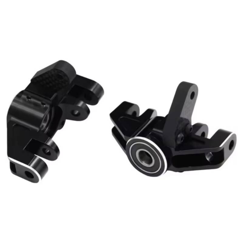 PLOQAZEH Für Losi Für Super Für Rey 1/6 Front Steering Spindeln Knuckles Mit Carbon Fiber Arme Und Übergroße Lager Teile RC Achsschenkel von PLOQAZEH