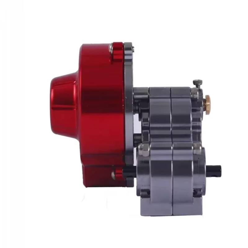 PLOQAZEH RC Autoteile Für Axial Für SCX10 1/10 Rc Crawler Auto Upgrade Teile Komplette Vollmetall Getriebe Getriebe Getriebe Box Enthält Getriebe von PLOQAZEH