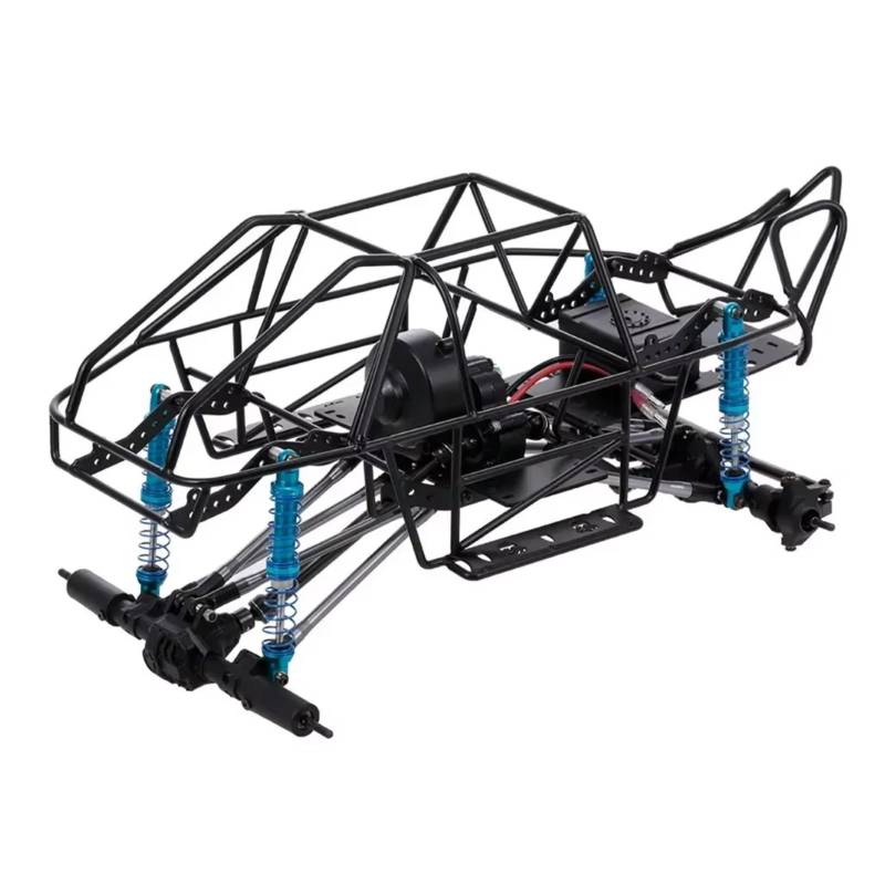PLOQAZEH RC Autoteile Für Axial Für Scx10 90046 90047 1/10 Rc Crawler Für Klettern Auto DIY 313mm Rc Auto Rahmen Radstand Für Chassis Rahmen Mit Tries(Size1) von PLOQAZEH
