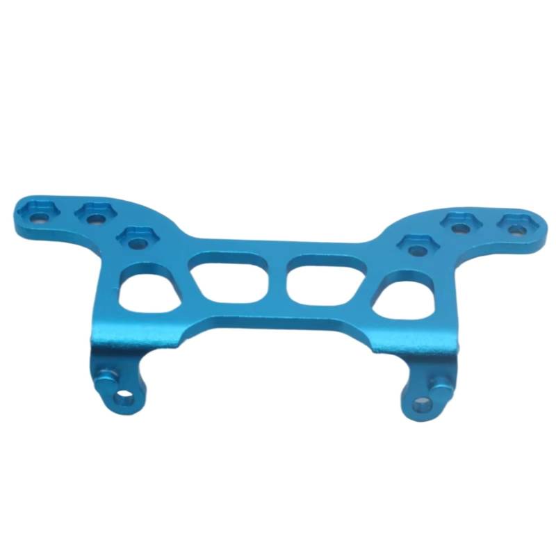PLOQAZEH RC Autoteile Für HSP 102070 94123 94122 1/10 RC Auto Modell 02064 Hinten Körper Teile Post Platte Lager Blau Für Silber Gelb(Blue) von PLOQAZEH