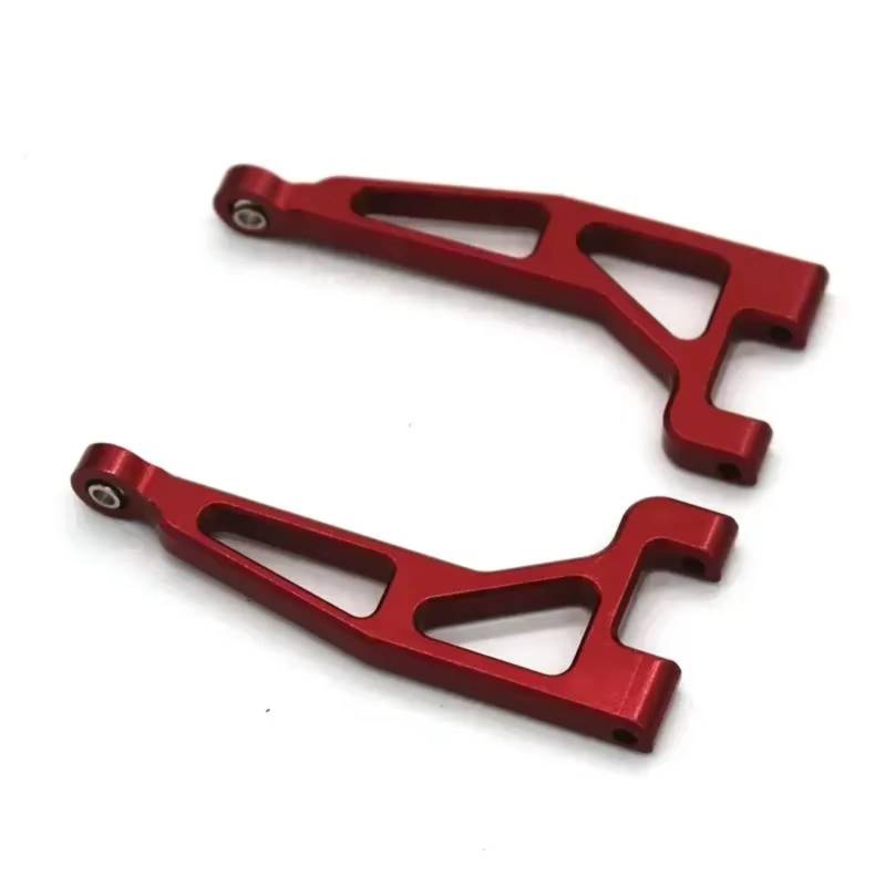 PLOQAZEH RC Autoteile Für MJX H16 16207 16208 16209 16210 RC Fernbedienung Auto Metall Upgrade Zubehör Rear Upper Arm(Red) von PLOQAZEH
