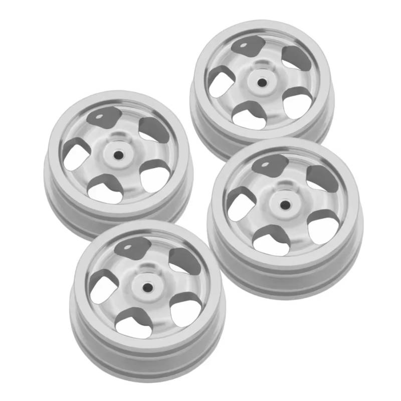 PLOQAZEH RC Autoteile Für Mn78 1:12 Rc Auto Vollmaßstab Für Cherokee Allradantrieb Für Klettern Autozubehör DIY Teile Modifiziertes Zubehör(Silver) von PLOQAZEH