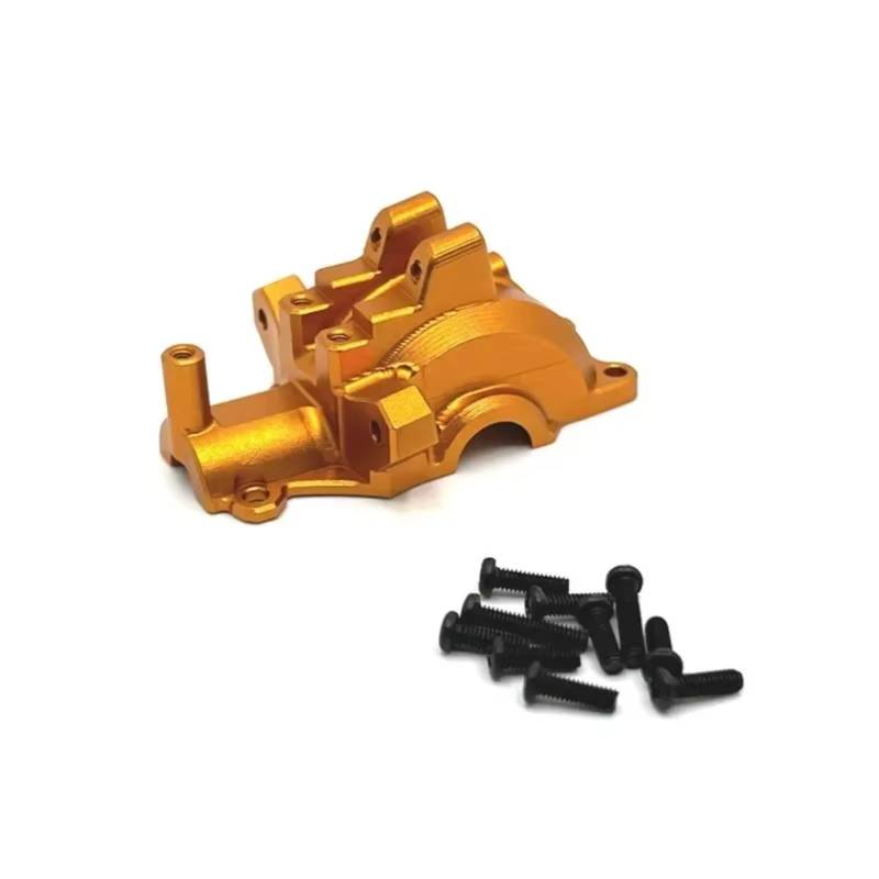 PLOQAZEH RC Autoteile Für SCY Full Series C8805 1/16 Zubehör Metall Upgrade Teile Rc Modell Crawler Auto LKW Vordere Getriebe Abdeckung(Yellow) von PLOQAZEH