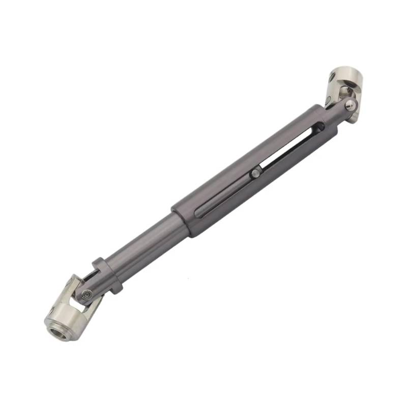 PLOQAZEH RC Car Upgrade Zubehör Für Axial Für SCX10 AX10 Für Tamiya CC01 D90 TF2 1/10 103-150mm CVD Aluminium Antriebswelle Joint RC Für Rock Crawler(Gray) von PLOQAZEH