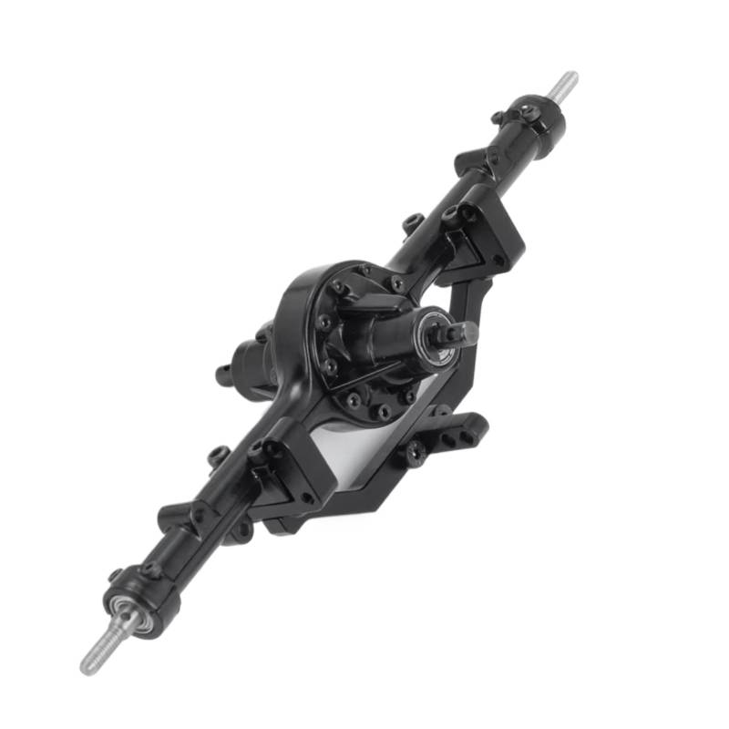 PLOQAZEH RC Car Upgrade Zubehör Für D90 1/10 Schwarz Metall Aluminium Komplette Achse Mittelachse RC Crawler Auto Upgrade Teile Und Zubehör von PLOQAZEH