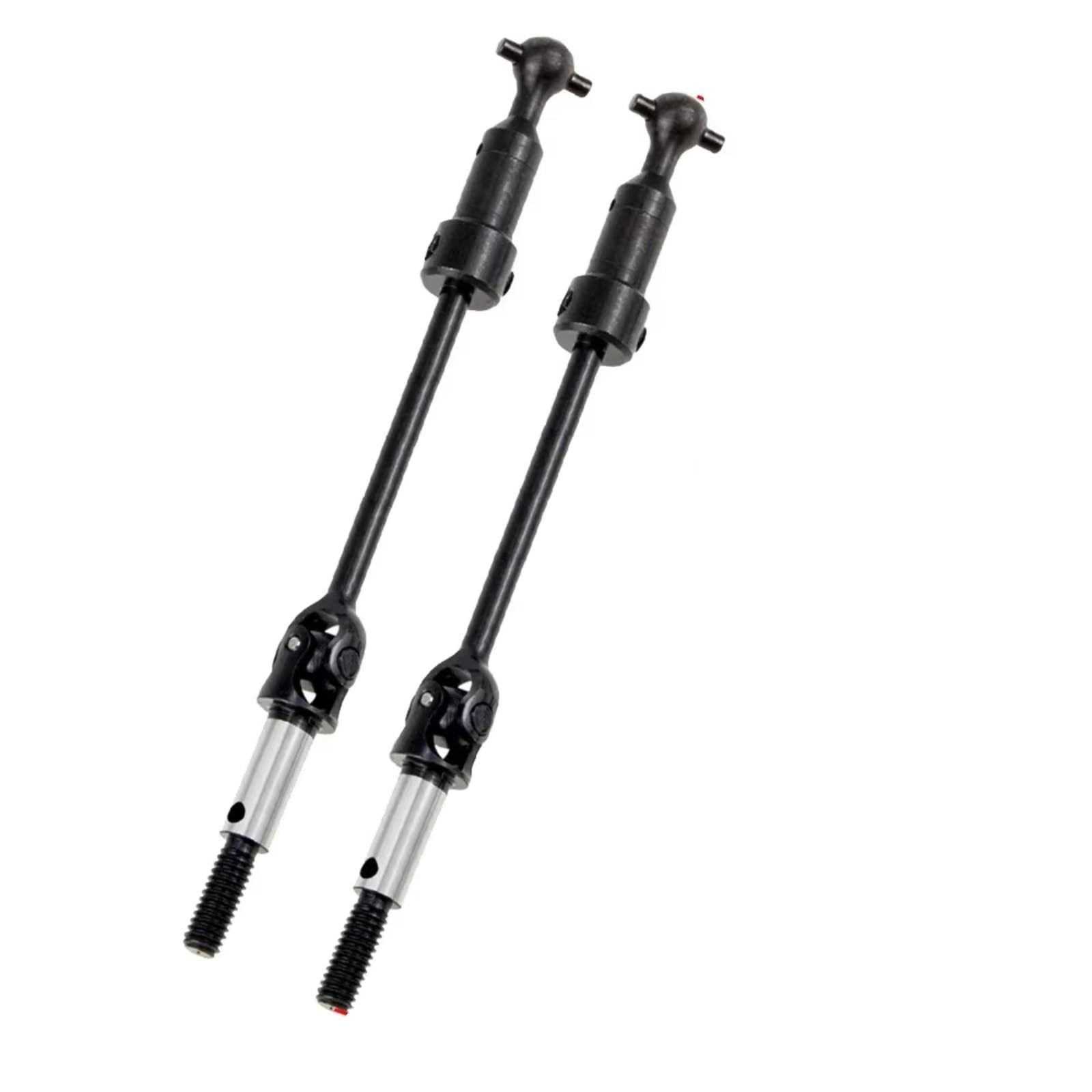 PLOQAZEH RC Car Upgrade Zubehör Für HSP 102015-A 75-85mm 102016-A 110-120mm Geeignet 1/10 94123 94103 CVD Stahl Antriebswelle Für Universal Hund Knochen Einstellbare RC Auto(110-120mm 2pcs) von PLOQAZEH