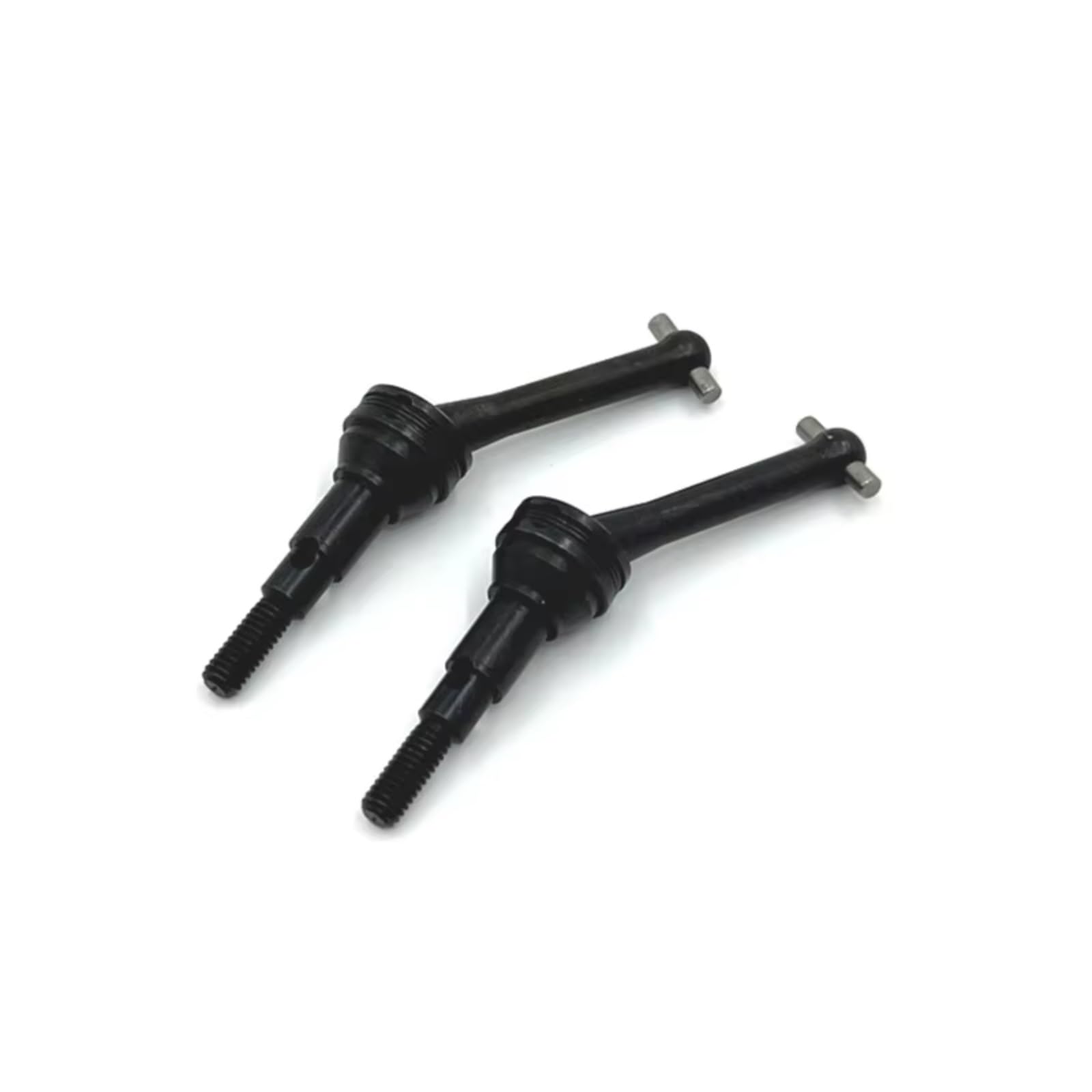 PLOQAZEH RC Car Upgrade Zubehör Für MJX 14301 14302 14303 1/14 Modell Metall Vorne Und Hinten CVD Antriebswelle Fernbedienung Crawler Fahrzeug Upgrade Teile Zubehör(Black) von PLOQAZEH
