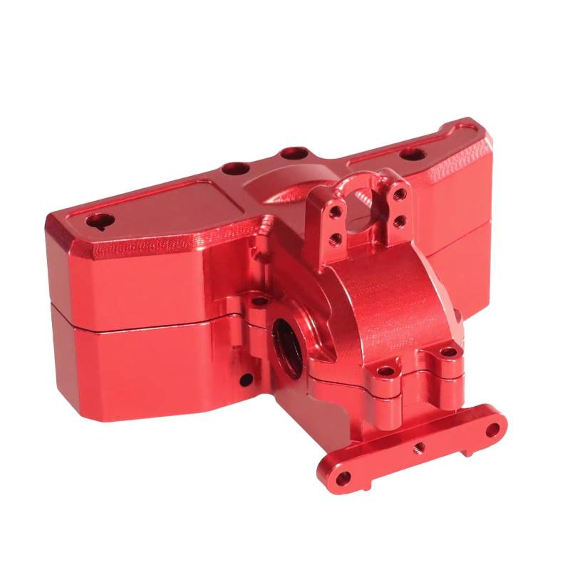PLOQAZEH RC Car Upgrade Zubehör Für MJX Für Hyper Go 14209 14210 Metallgetriebegehäuse Fernbedienung Auto Modifikation Und Upgrade Teile(Red) von PLOQAZEH