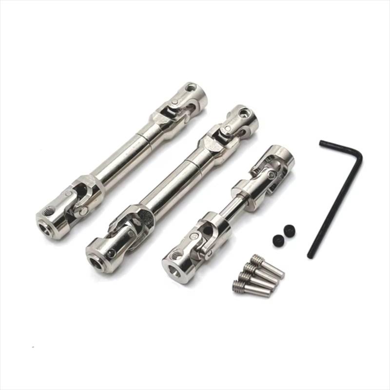 PLOQAZEH RC Car Upgrade Zubehör Für MN Für MN128 MN86 G500 1/12 Metall Upgrade Antriebswelle Modell Fernbedienung Crawler Fahrzeug Upgrade Teile Zubehör von PLOQAZEH