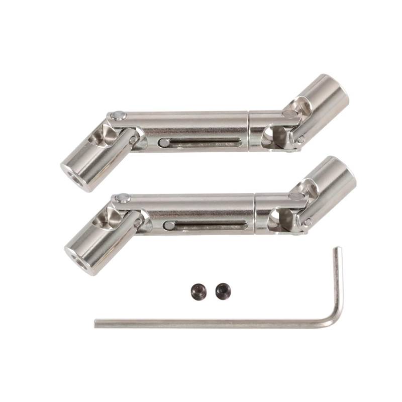 PLOQAZEH RC Car Upgrade Zubehör Für MN Für MN98 Für MN99s 1/12 2 Stücke Metall Antriebswelle Antriebswelle CVD RC Auto Upgrades Teile Zubehör Ersatz Verwendung(2pcs) von PLOQAZEH
