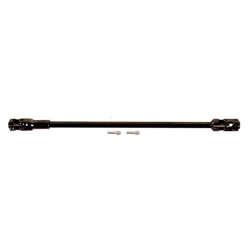 PLOQAZEH RC Car Upgrade Zubehör Für Sportys Für Scalers Für Capra Für SCX10 1/10 Pro Stahl 68-229mm Für Auf Länge Zuschneidbare Antriebswelle Für Kreuzgelenk Antriebswelle RC Crawler(Black,1pcs) von PLOQAZEH