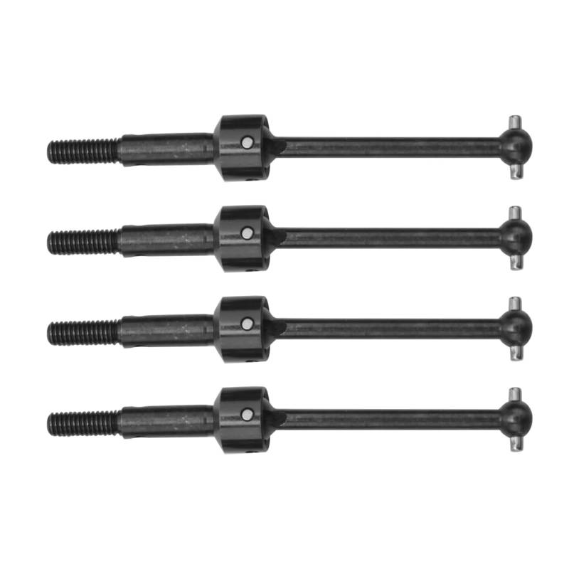 PLOQAZEH RC Car Upgrade Zubehör Für Tamiya Für TT01 Für TT02 TA04 1/10 Metall Für Universal Welle CVD Antriebswelle Antriebswelle 53792 39mm RC Auto Upgrade Teile(4pcs) von PLOQAZEH