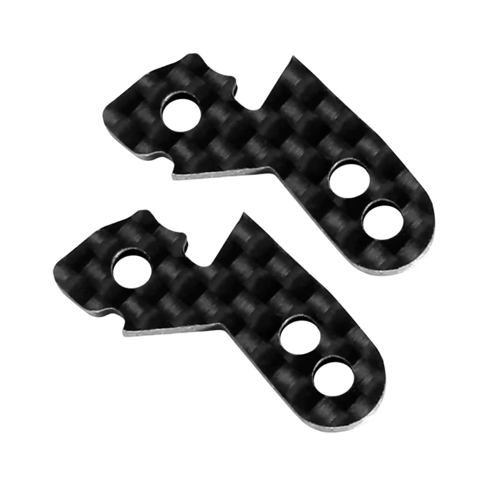 PLOQAZEH RC Car Upgrade Zubehör Für Tamiya Für TT02 Für TT-02 TATT-031 1/10 Carbon Fiber Lenkrad Fernbedienung Auto Upgrade Teile Zubehör von PLOQAZEH