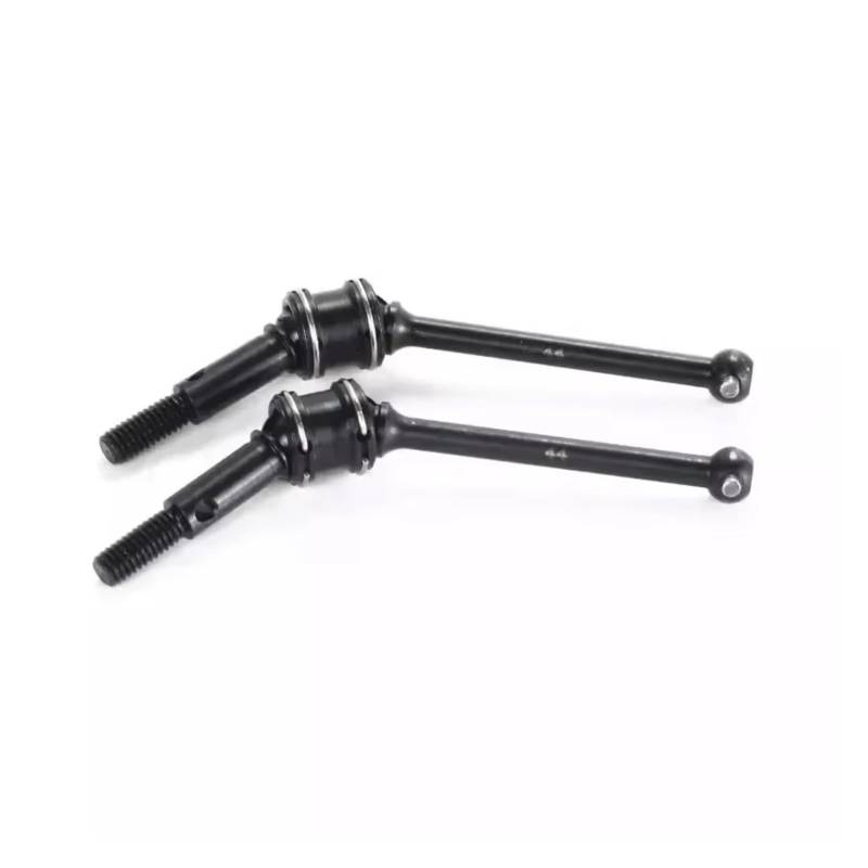 PLOQAZEH RC Car Upgrade Zubehör Für Tamiya Für TT02 TA05 TA06 TB05 TRF420 TRF417 2 Stücke Metall Gelenkwelle Antriebswelle CVD Antriebswelle 44mm RC Auto Upgrade Teile Ersatz Verwenden von PLOQAZEH