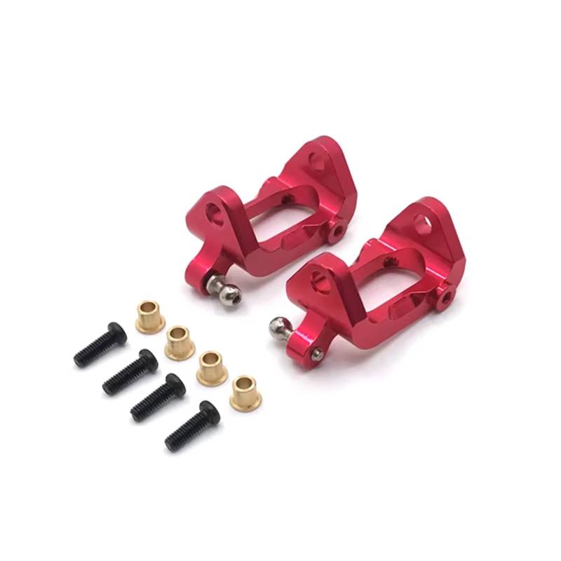 PLOQAZEH RC Car Upgrade Zubehör Für WLtoys A949 A959 A969 A979 K929 Metall Modifizierte C Für Sitz Fernbedienung Verfolgt Auto Upgrade Teile Zubehör(Red) von PLOQAZEH