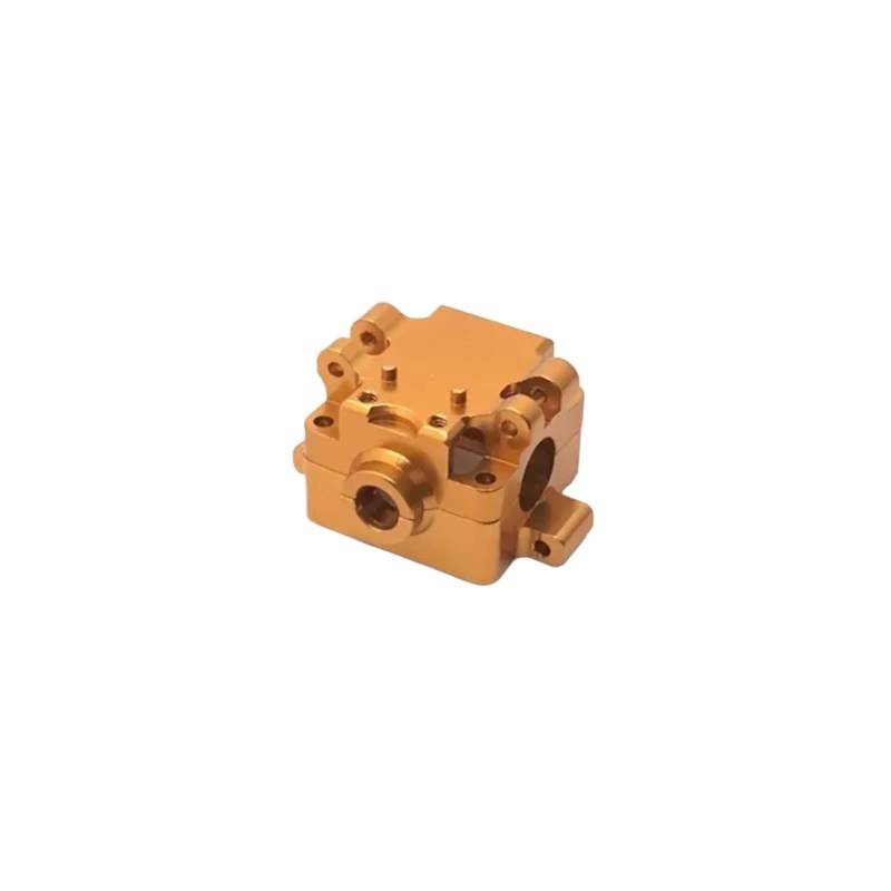 PLOQAZEH RC Car Upgrade Zubehör Für Wltoys 284131 K989 K969 K979 K999 1/28 Getriebe RC Fernbedienung Auto PO Für Universal Zubehör(Yellow) von PLOQAZEH