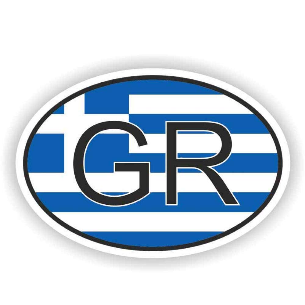 PMSMT 2 Stück Autoaufkleber für lustige kreative MR Griechenland Autoaufkleber Lustige Country Code Aufkleber Zubehör 11 9 cm x 7 9 cm PMSMT 2 Stück Autoaufkleber für lustige kreative MR Griechenland Autoaufkleber Lustige Country Code Aufkleber Zubehör 11 9 cm x 7 9 cm von PMSMT