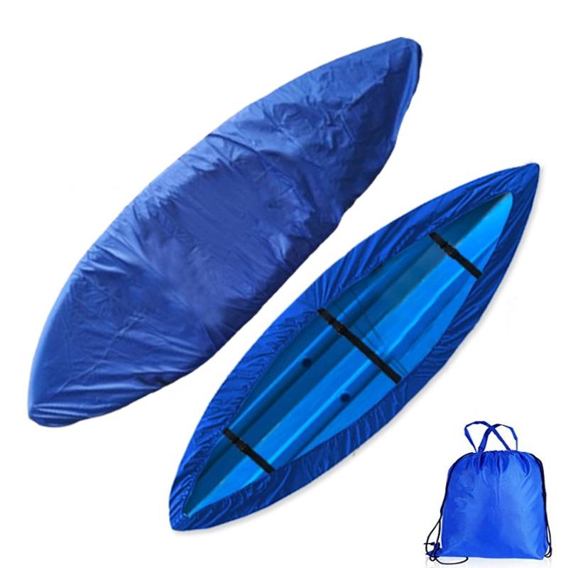 Kajak Abdeckung Kanu Abdeckplanekanu Wasserdicht UV Schutz 420D Oxford Professionelle Universal Kajak Persenning Kanu Abdeckung Plane(Blue,for 10.1-11.4ft Kayak) von PMSPEMCMT