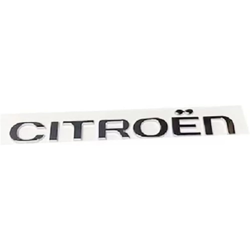 Auto Emblem Aufkleber für Citroen C1 C2 C3 C4 C5 C6 C8 C4L, Chrom Dekoration Aufkleber für Frontgrill Karosserie Kofferraum, 3D Badge Zeichen Symbol Autoaufkleber, B Auto Emblem Aufkleber für Citroen C1 C2 C3 C4 C5 C6 C8 C4L, Chrom Dekoration Aufkleber für Frontgrill Karosserie Kofferraum, 3D Badge Zeichen Symbol Autoaufkleber, B von PMYJGSA