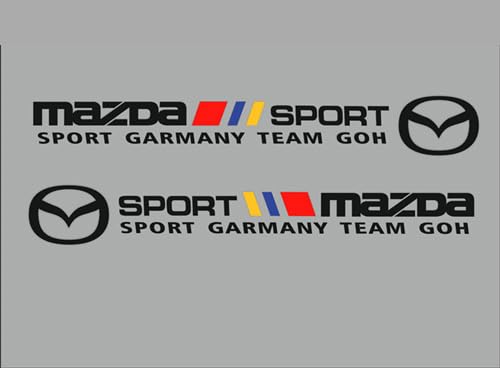 Auto Emblem Aufkleber für Mazda, Chrom Dekoration Aufkleber für Frontgrill Karosserie Kofferraum, 3D Badge Zeichen Symbol Autoaufkleber Auto Emblem Aufkleber für Mazda, Chrom Dekoration Aufkleber für Frontgrill Karosserie Kofferraum, 3D Badge Zeichen Symbol Autoaufkleber von PMYJGSA