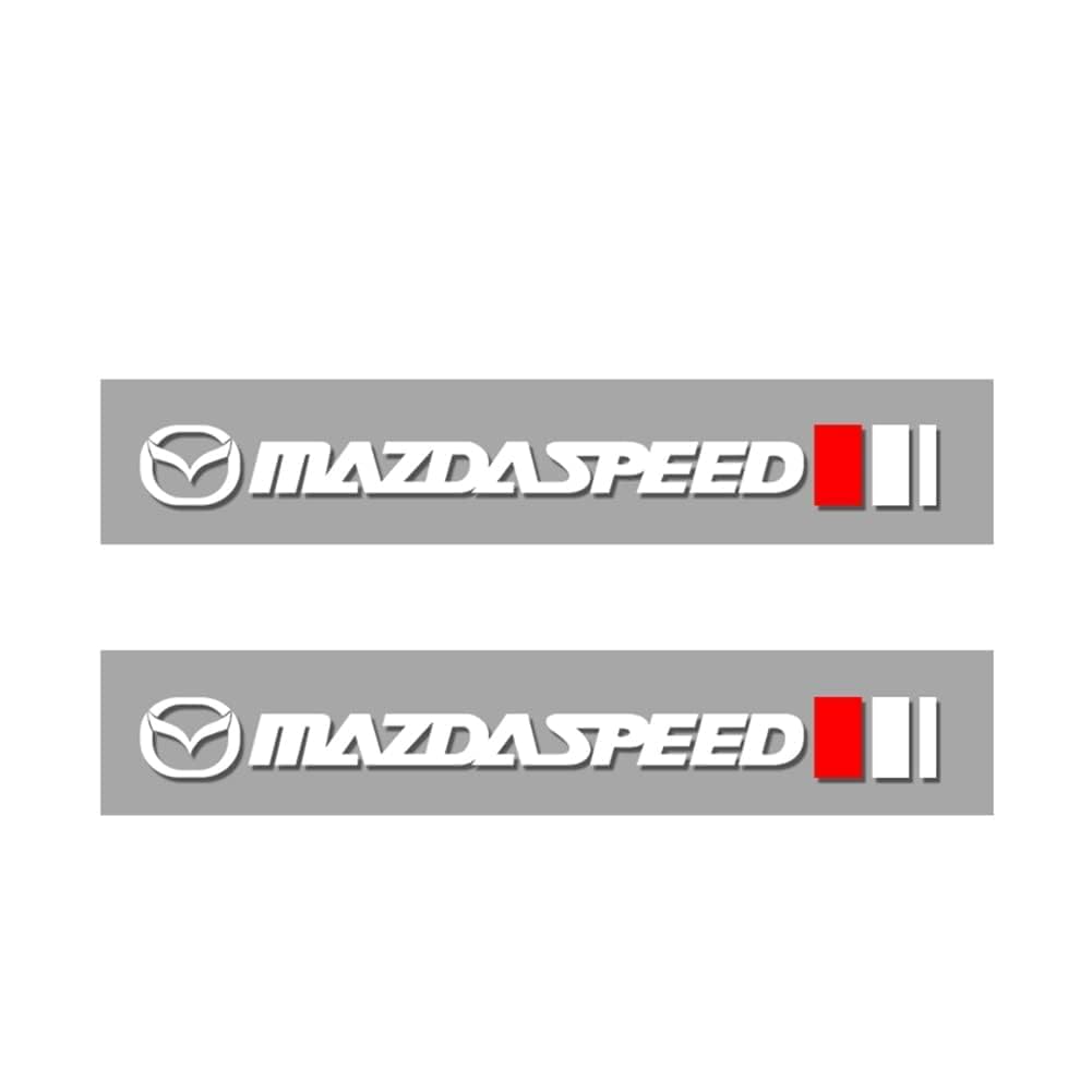 Auto Emblem Aufkleber für Mazda, Chrom Dekoration Aufkleber für Frontgrill Karosserie Kofferraum, 3D Badge Zeichen Symbol Autoaufkleber Auto Emblem Aufkleber für Mazda, Chrom Dekoration Aufkleber für Frontgrill Karosserie Kofferraum, 3D Badge Zeichen Symbol Autoaufkleber von PMYJGSA