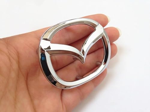 Auto Emblem Aufkleber für Mazda 3 6 Ruiyi, Chrom Dekoration Aufkleber für Frontgrill Karosserie Kofferraum, 3D Badge Zeichen Symbol Autoaufkleber Auto Emblem Aufkleber für Mazda 3 6 Ruiyi, Chrom Dekoration Aufkleber für Frontgrill Karosserie Kofferraum, 3D Badge Zeichen Symbol Autoaufkleber von PMYJGSA