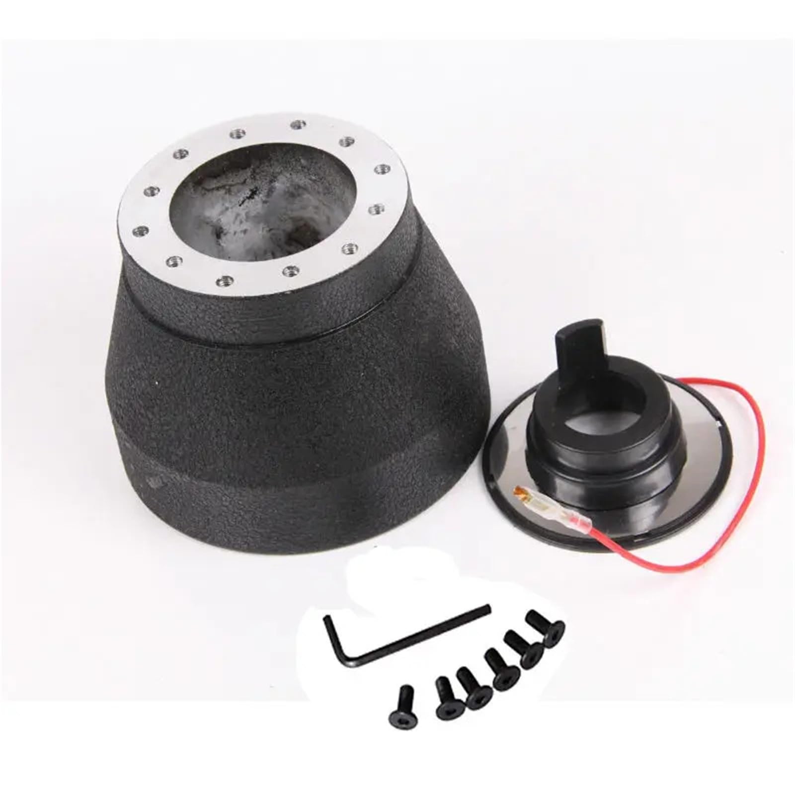 PNBVW 17,5 mm Durchmesser, schwarzer Racing-Lenkradnaben-Lenkradadapter for BB//M//W 3er-Serie 82 83 84 85 86 87 88 89 90 91 PNBVW 17,5 mm Durchmesser, schwarzer Racing-Lenkradnaben-Lenkradadapter for BB//M//W 3er-Serie 82 83 84 85 86 87 88 89 90 91 von PNBVW