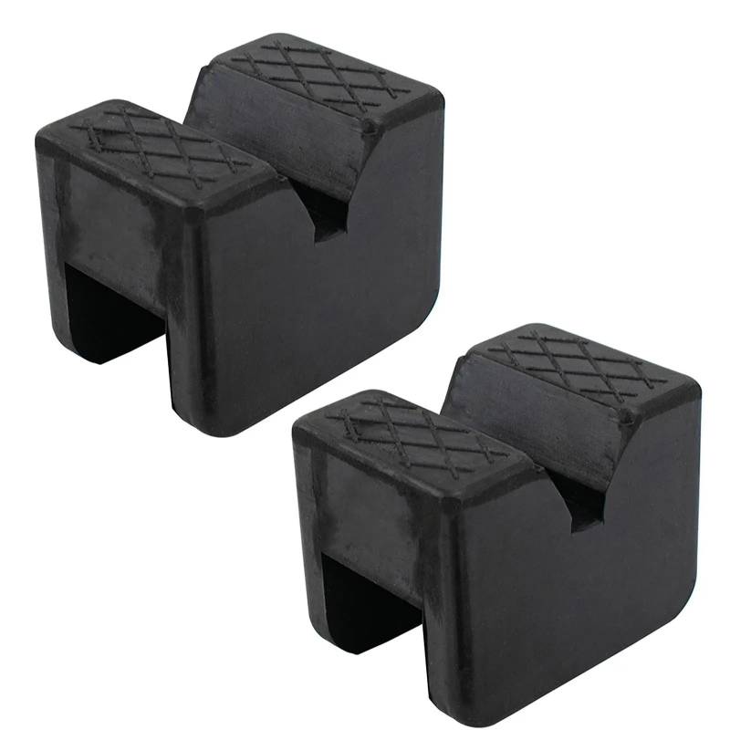 PNBVW 2 Stück Auto Gummi Schlitz Jack Stand Pad Lift Pads Adapter Reparatur Werkzeug 3 Tonnen Rahmen Stand Schiene Pinch Adapter von PNBVW