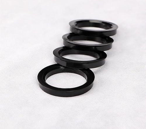 PNBVW 4 Stück 56,1–73,1 56,1–67,1 56,1–65,1 56,1–60,1 56,1–57,1 mm Radnabenringe PE Hartkunststoff(56.1-60.1mm) von PNBVW