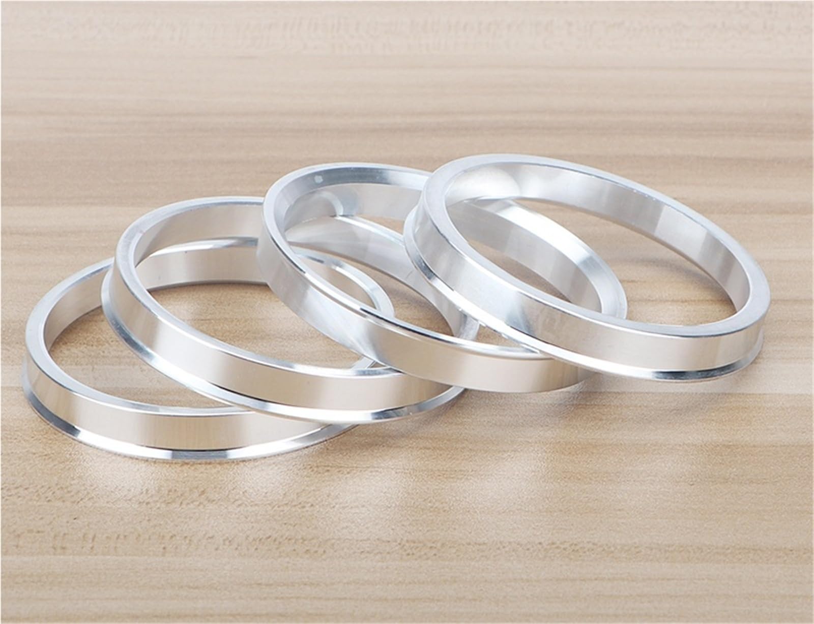 PNBVW 4 Stück Radnabenringe 56,1–67,1 72,6–66,1 67,1–66,1 66,1–60,1 mm Radnabenringe aus Aluminiumlegierung(67.1-66.1mm) von PNBVW