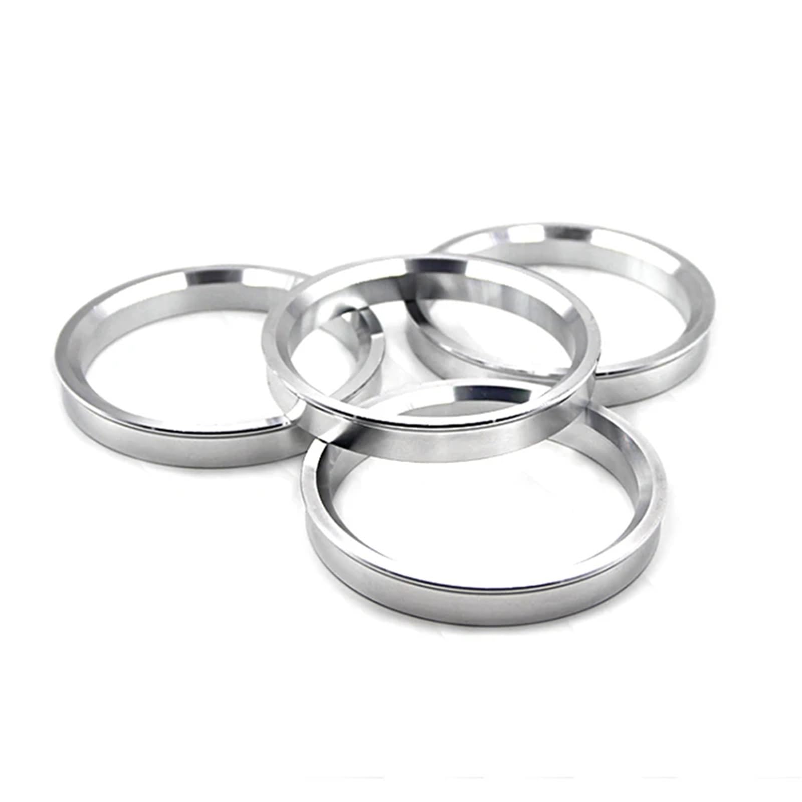 PNBVW 4 Stück Spurverbreiterungen Mittelringe Auto Aluminium Nabenringe Bohrung 54.1/56.1/56.6/57.1/60.1/63.4/64.1/65.1/66.1/66.6/67.1(56.1-60.1) von PNBVW