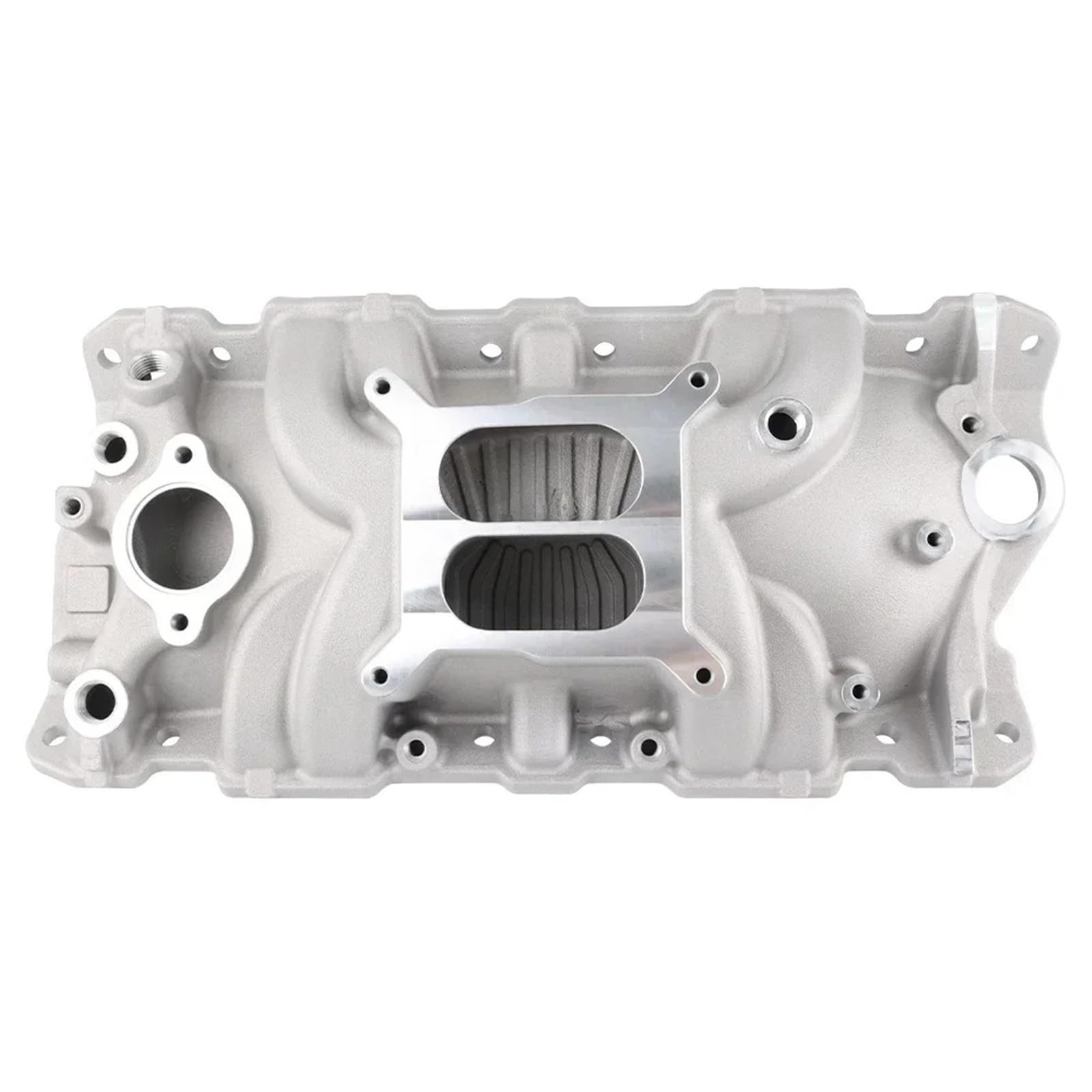 PNBVW Block Intake M//a//n//i//f//o//l//d Silber for 1955-1986 C//h//e//v//y 283 305 327 350 400 Dual Plane SB SBC Luftansaugsystemteile, Material: Aluminium PNBVW Block Intake M//a//n//i//f//o//l//d Silber for 1955-1986 C//h//e//v//y 283 305 327 350 400 Dual Plane SB SBC Luftansaugsystemteile, Material: Aluminium von PNBVW
