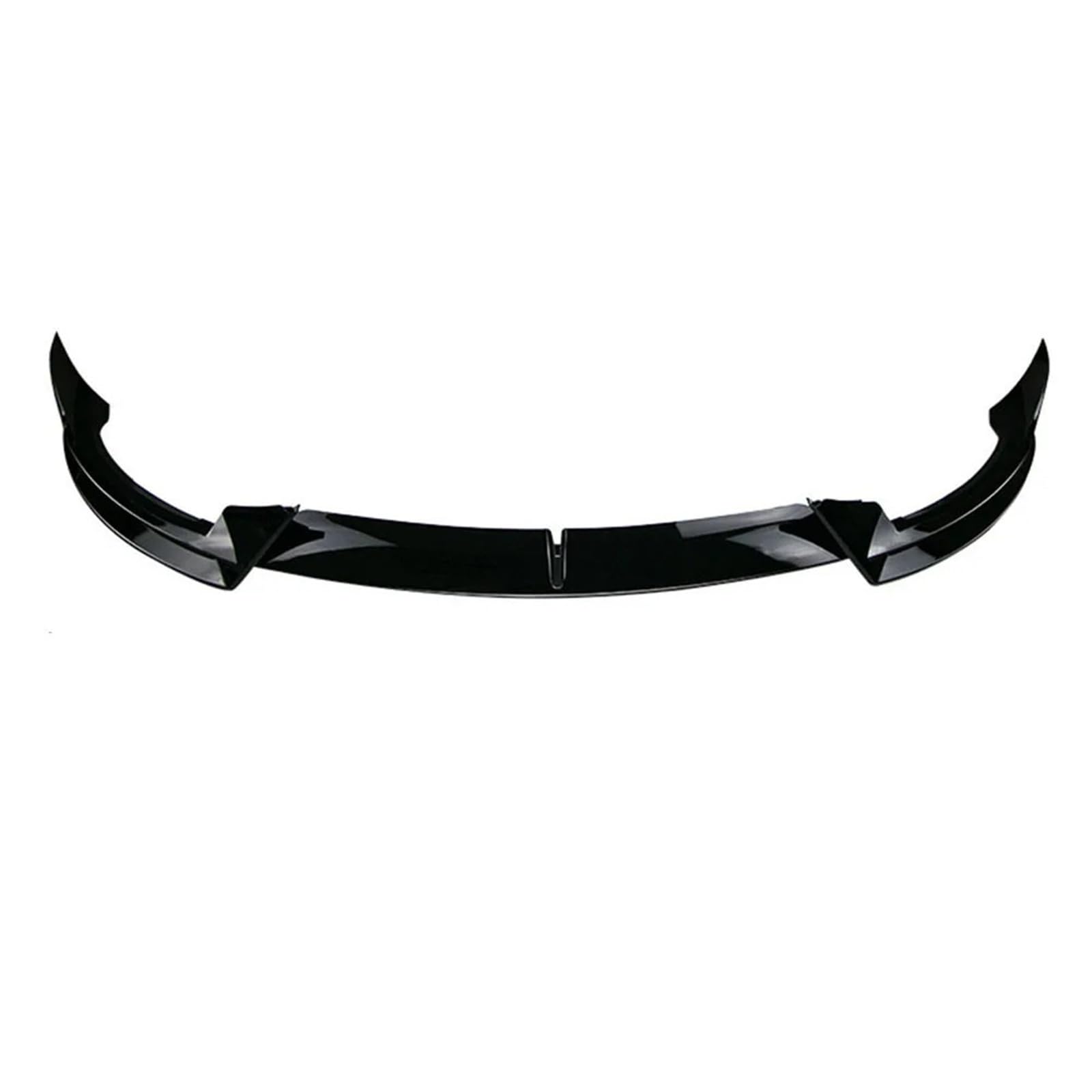 PNBVW Matte Carbon Front Stoßstange Front Lip Front Schaufel kit for Modell Y 2024 Limousine Körper Spoiler Splitter Kit(Bright Black) von PNBVW