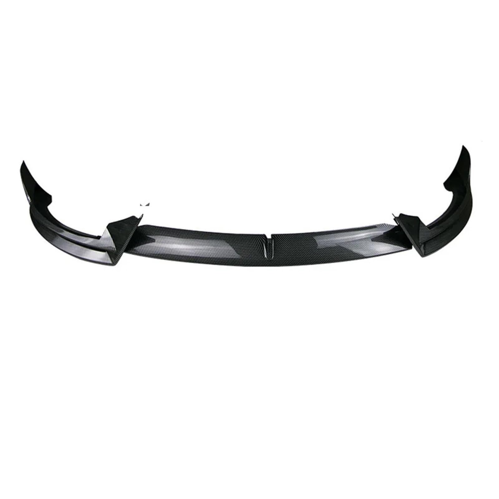 PNBVW Matte Carbon Front Stoßstange Front Lip Front Schaufel kit for Modell Y 2024 Limousine Körper Spoiler Splitter Kit(Bright Carbon) von PNBVW
