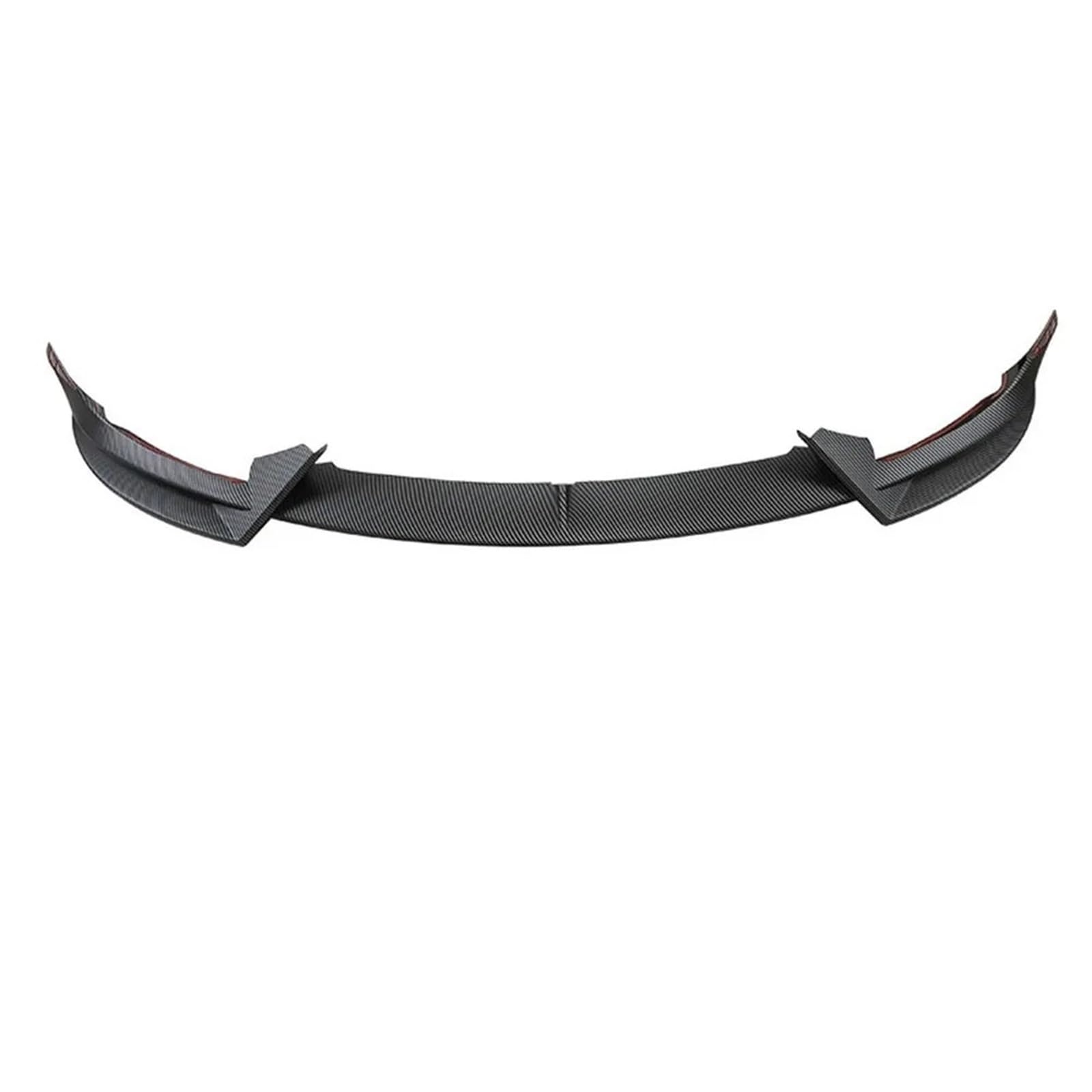 PNBVW Matte Carbon Front Stoßstange Front Lip Front Schaufel kit for Modell Y 2024 Limousine Körper Spoiler Splitter Kit(Matte Carbon) von PNBVW